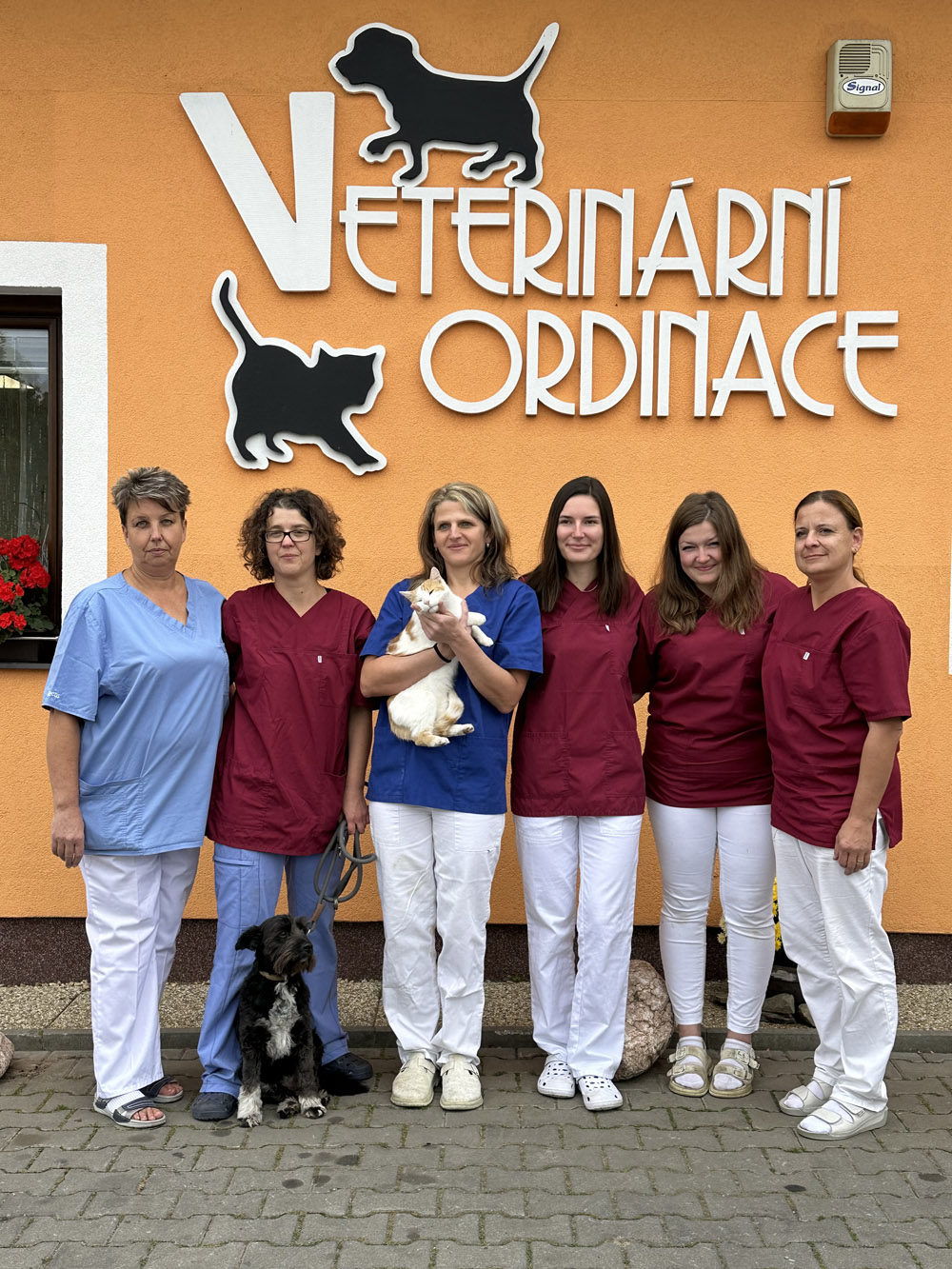 Náš tým Veterinární ordinace MVDr. Jana Kalendová